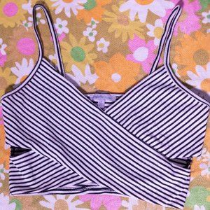 Striped Crop Top